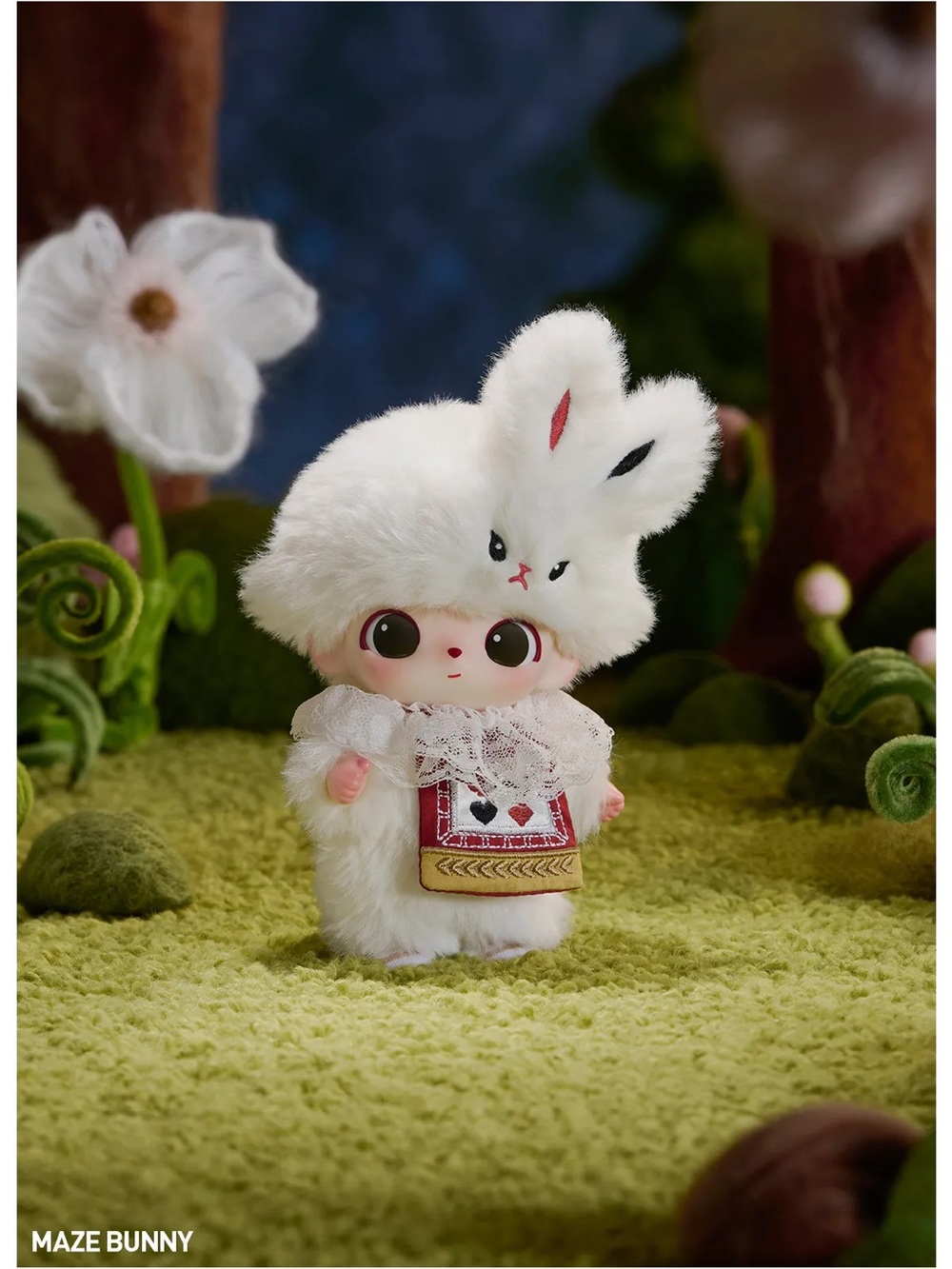 Pop Mart DIMOO The Secret Theatre Club plush pendants - Maze Bunny